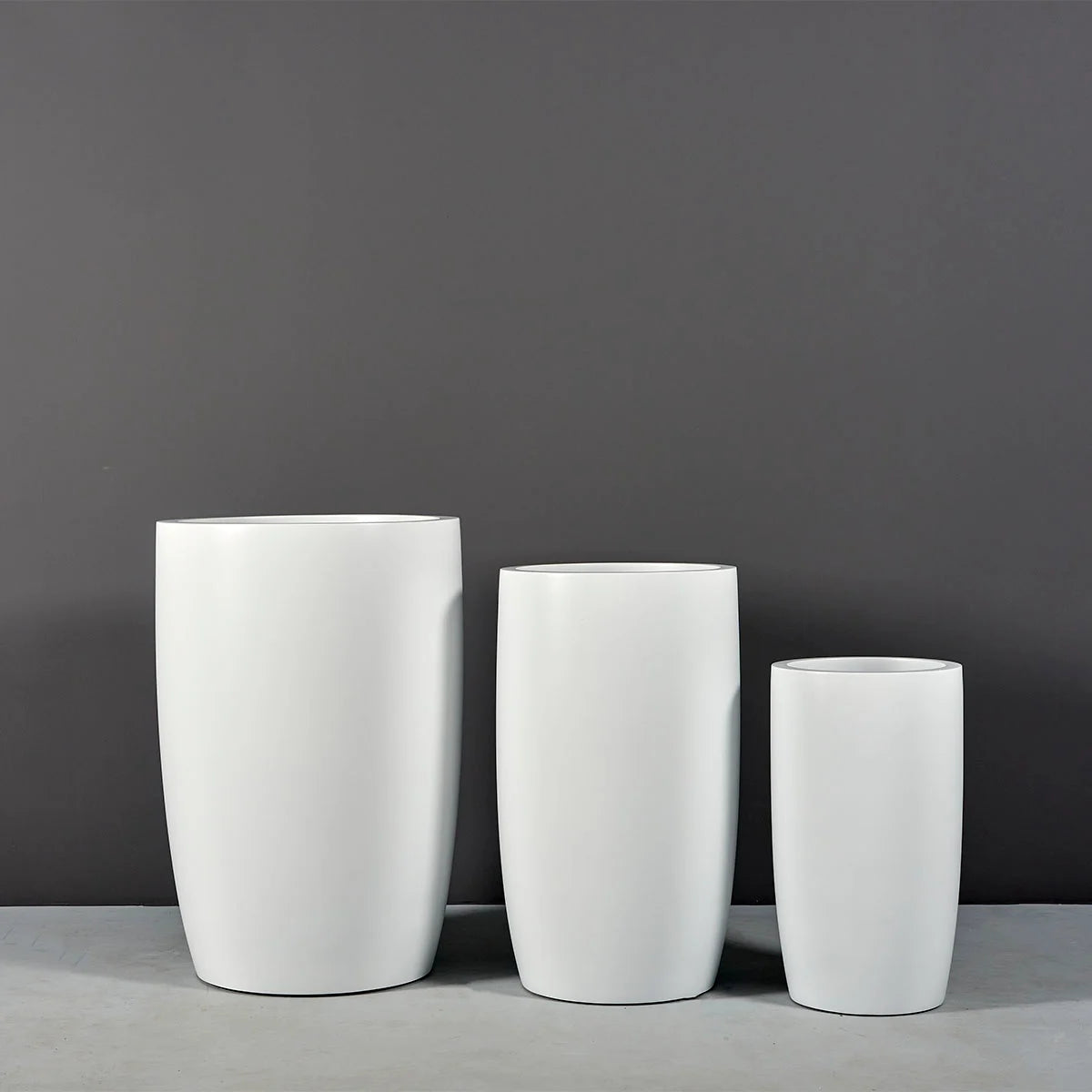 Lisbon Tall Round Tapered Planter