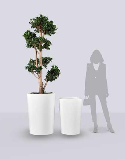 Tegel Tapered Round Planter