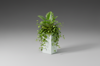 Hollywood Corner Planter