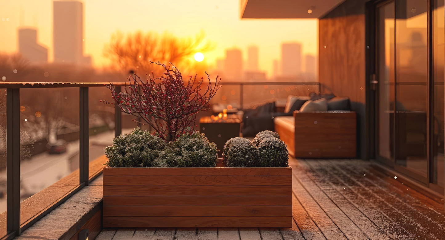 Woodland Siena Planter