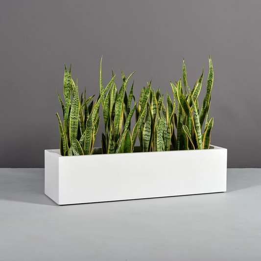 Narrow Rectangular Pot Rectangular – Coastal Pots and Planters