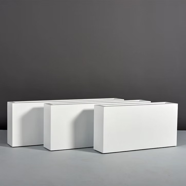 Narrow Rectangular Pot Camoux Narrow Rectangular Planter – Coastal Pots and Planters